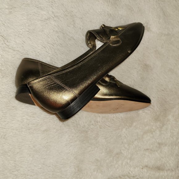 Enzo Angiolini Linear Metallic Bronze Shoes - NEW - Picture 8 of 8